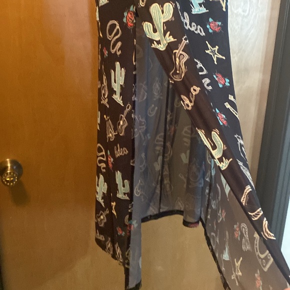 Rowdy Crowd Western Skirt - Picture 4 of 12